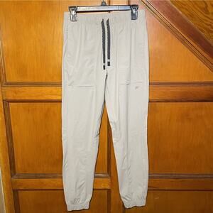 Fabletics - Light Gray Men's Jogger One Golf Pants - Lightweight - Size small